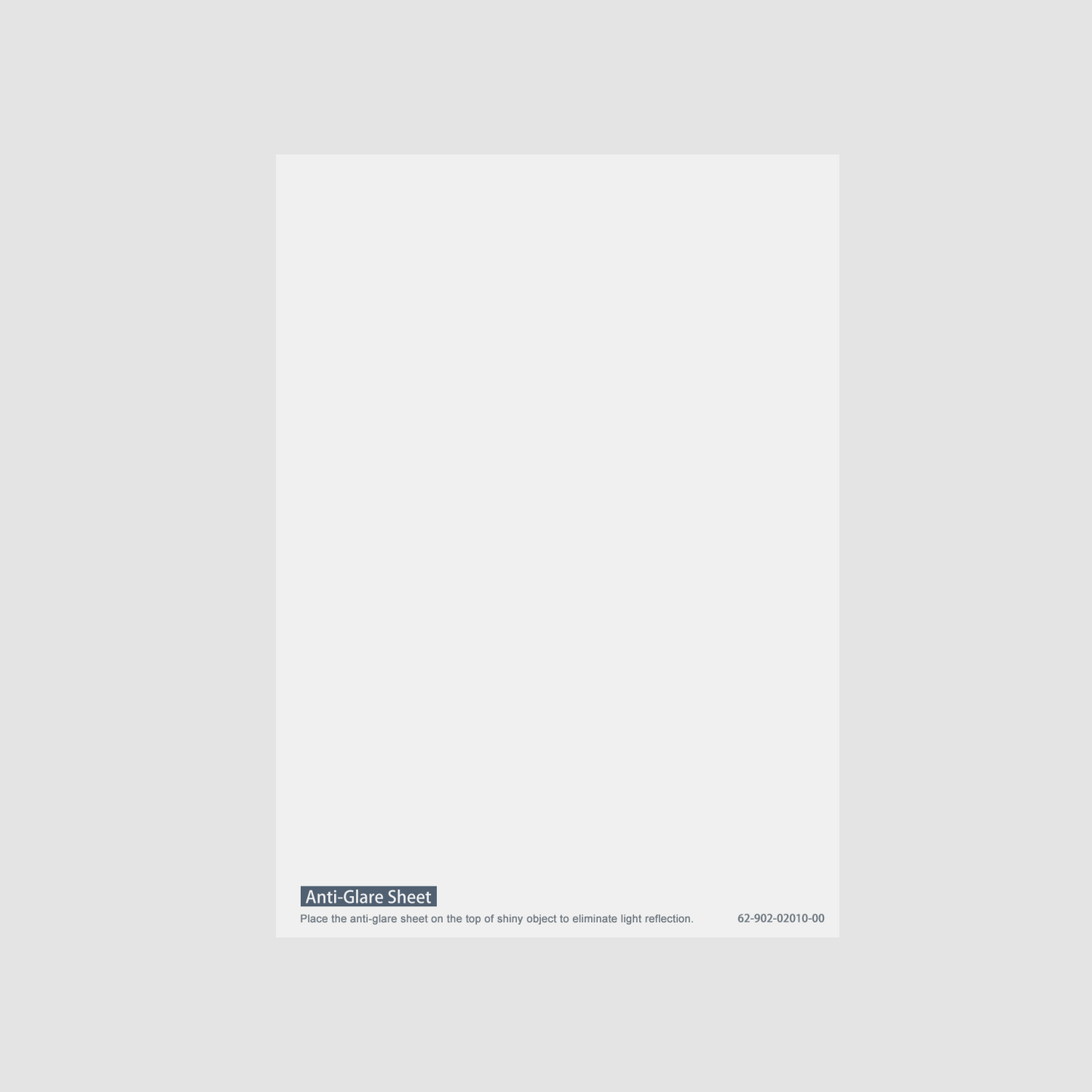 Anti-Glare Sheet