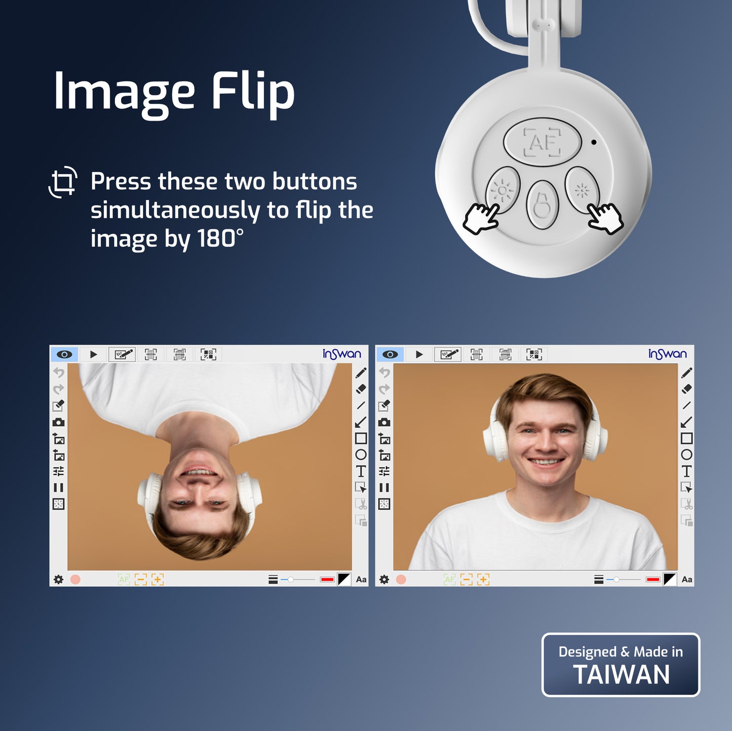 Inswan INS-1 Caméra de Document USB